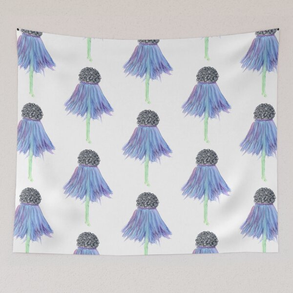 Item preview, Blue Cone Flower designed and sold by StellaBelleArts.