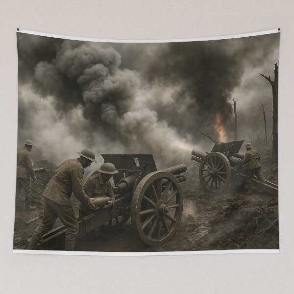 Item preview, Somme Artillery Barrage designed and sold by Skyframe Aviation.