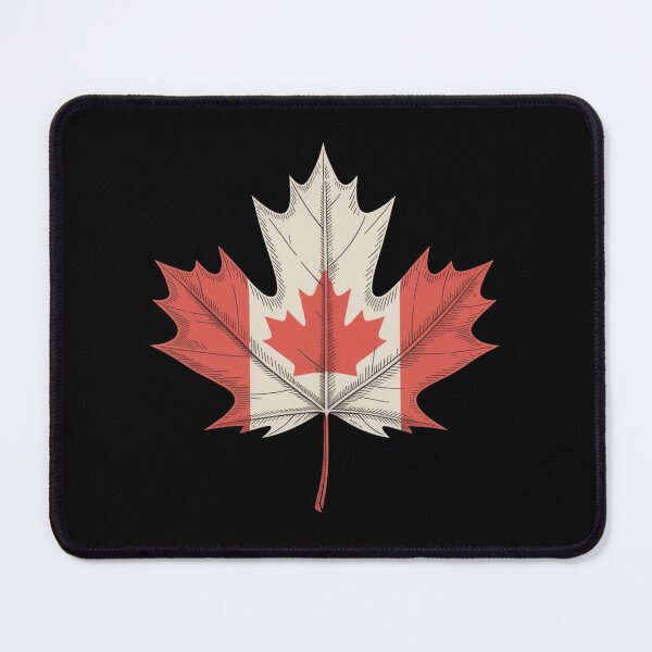 Item preview, Canadian Flag Maple Leaf designed and sold by Paper Drip.