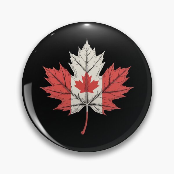 Item preview, Canadian Flag Maple Leaf designed and sold by Paper Drip.