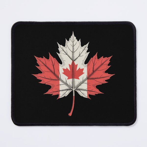 Item preview, Canadian Flag Maple Leaf designed and sold by Paper Drip.