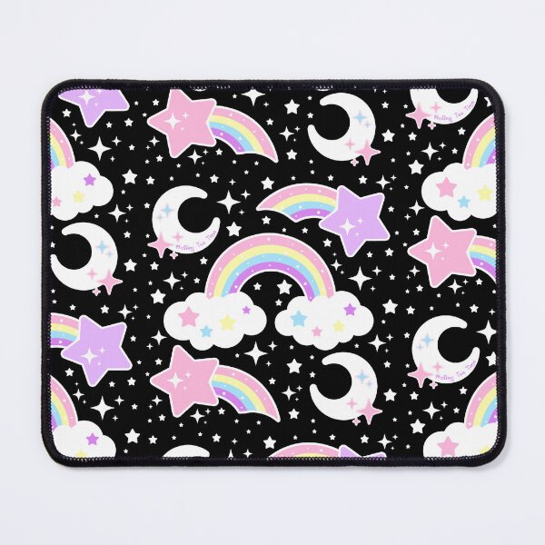 Item preview, Dreamy Rainbow (Black) designed and sold by HolleyTeaTime.