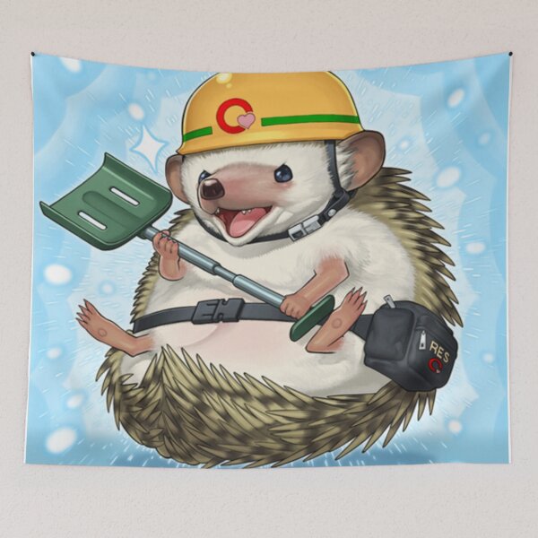 Item preview, Rescue Hedgehog designed and sold by Black Saiyan Magician's Merchandise.