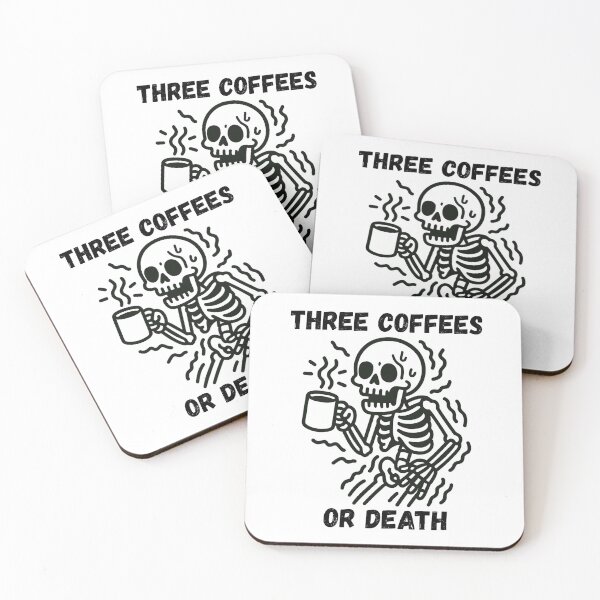 Item preview, Three Coffees or Death designed and sold by Paulalala.