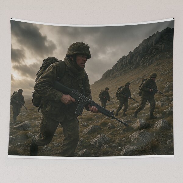 Item preview, Assault on Mount Tumbledown designed and sold by Skyframe Aviation.