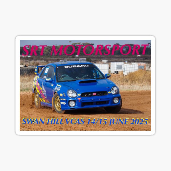 Artikel-Vorschau von SRT MOTORSPORT, SWAN HILL VCAS 14./15. JUNI 2025, designt und verkauft von SRTMOTORSPORT.