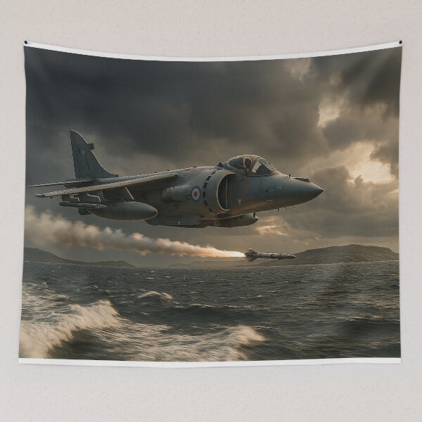 Item preview, Sea Harrier Strike Falklands War designed and sold by Skyframe Aviation.