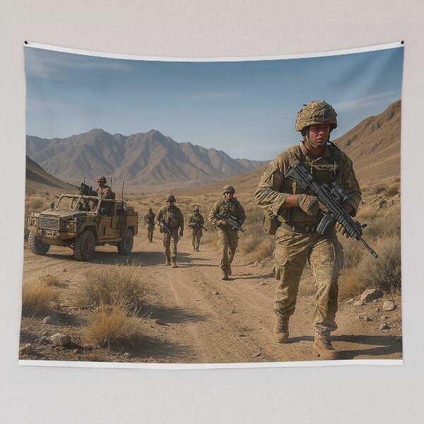Item preview, Helmand Province British Patrol designed and sold by Skyframe Aviation.