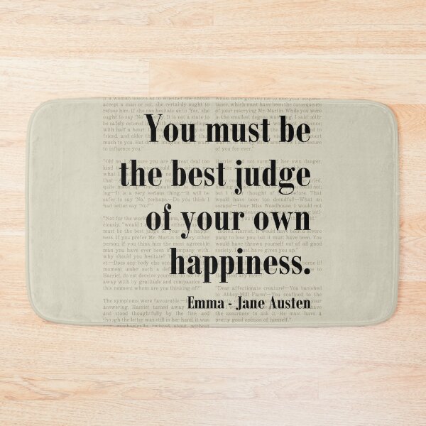Item preview, Own Happiness Emma Jane Austen Quote Literature Novel designed and sold by kakarikihill.