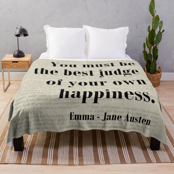 Item preview, Own Happiness Emma Jane Austen Quote Literature Novel designed and sold by kakarikihill.