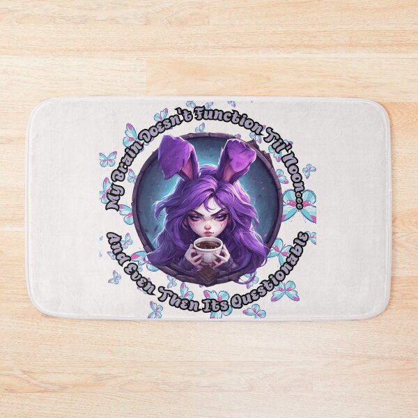 Item preview, Brain Doesn't function (Bunny) designed and sold by Shortyshadow4.