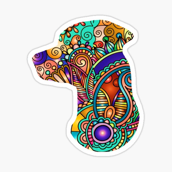 Item preview, Boho Labrador Retriever designed and sold by LifeCrush.