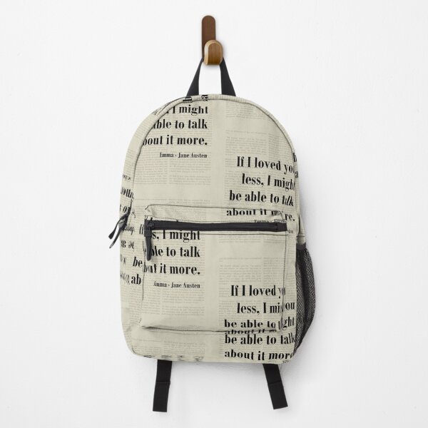 Item preview, Loved You Less Emma Jane Austen Quote Literature Novel designed and sold by kakarikihill.
