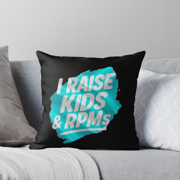 Item preview, I Raise Kids & RPMs – Funny Turbo Mom Car Quote designed and sold by Michael van der Hoorn.