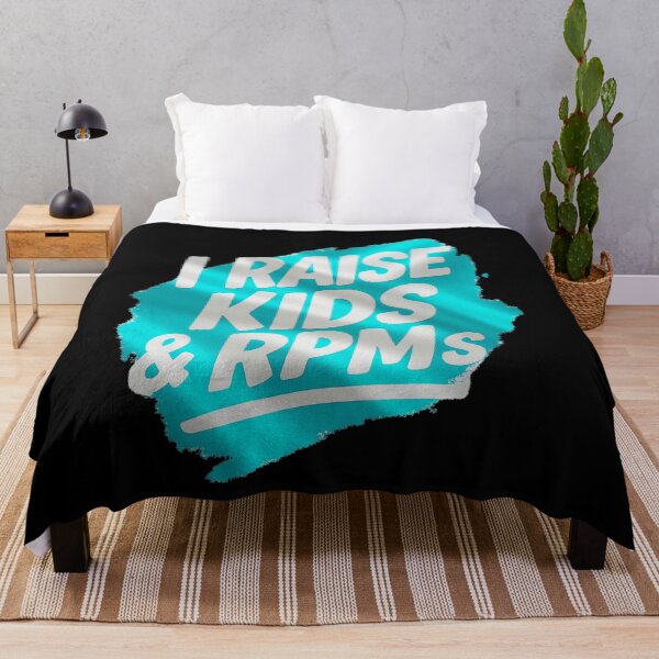 Item preview, I Raise Kids & RPMs – Funny Turbo Mom Car Quote designed and sold by Michael van der Hoorn.