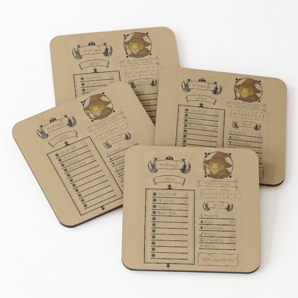 Item preview, Tiberius Character Sheet designed and sold by GriftingMediums.