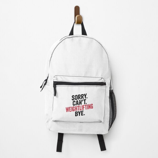 Item preview, Sorry can't Weightlifting bye - Funny Weightlifting Lover designed and sold by Oussinc.