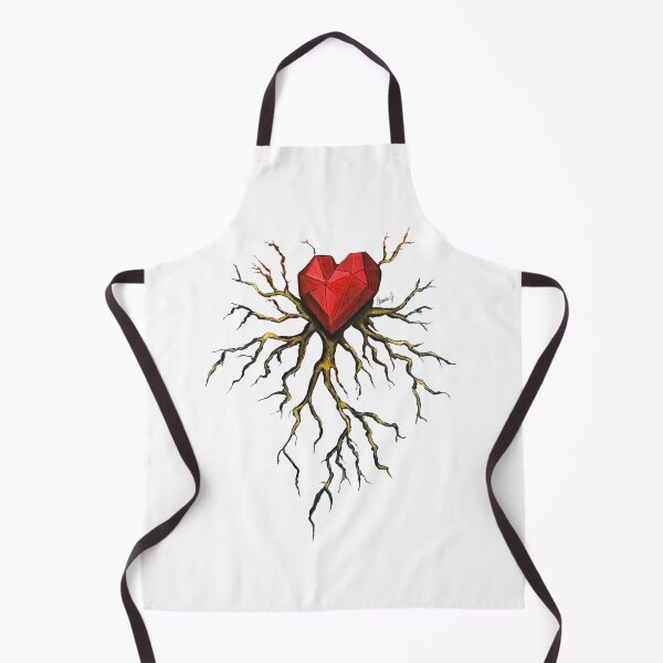 Item preview, Heartroot white & Red designed and sold by Karen G. Contemporary Artist.