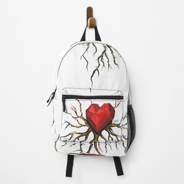 Item preview, Heartroot white & Red designed and sold by Karen G. Contemporary Artist.