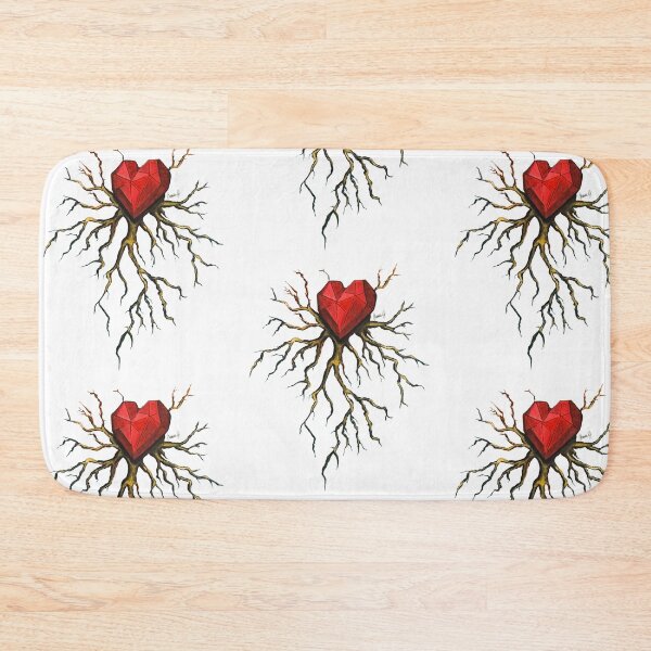 Item preview, Heartroot white & Red designed and sold by Karen G. Contemporary Artist.