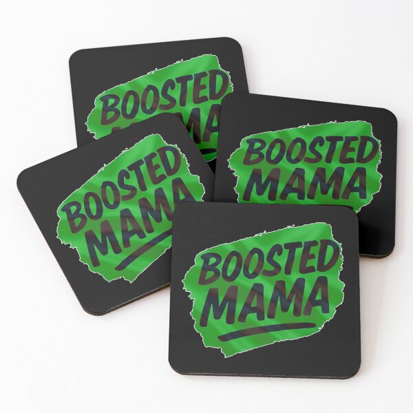 Item preview, Boosted Mama – Turbo Car Girl Quote in Green Splash designed and sold by Michael van der Hoorn.