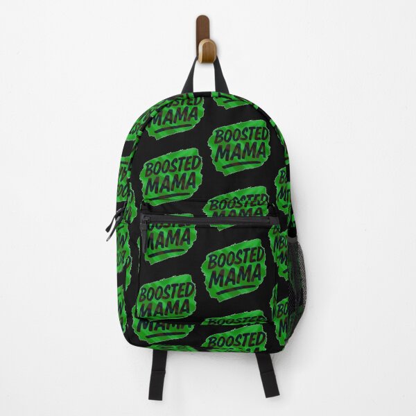 Item preview, Boosted Mama – Turbo Car Girl Quote in Green Splash designed and sold by Michael van der Hoorn.