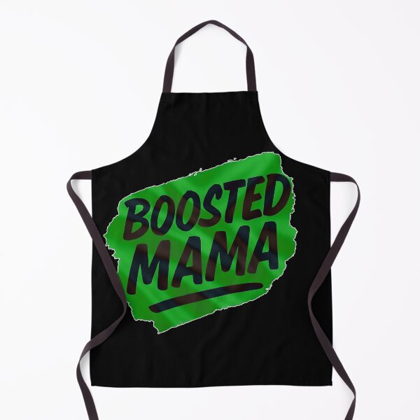 Aperçu de l'œuvre Boosted Mama – Citation de Turbo Car Girl en vert créée et vendue par Michael van der Hoorn.