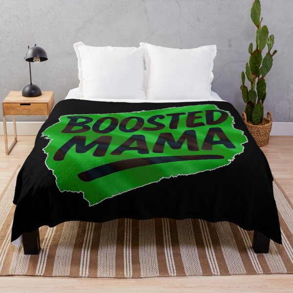 Item preview, Boosted Mama – Turbo Car Girl Quote in Green Splash designed and sold by Michael van der Hoorn.