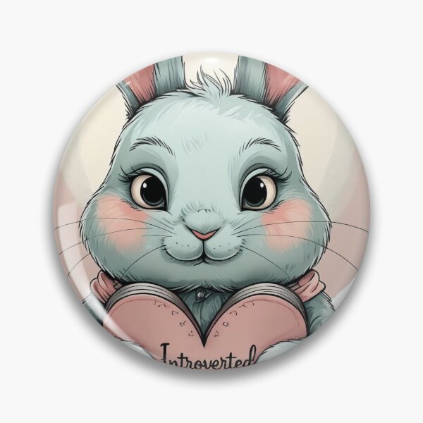 Item preview, Fi Bunny – Introverted Feeling with a Heart Journal designed and sold by bookedandbusys.