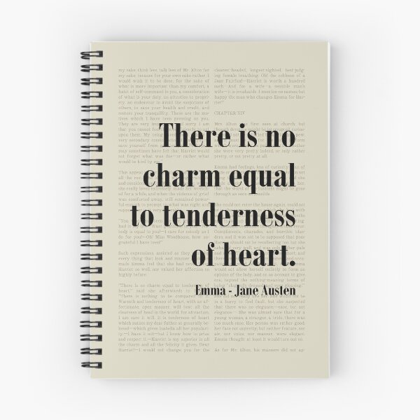 Item preview, Tenderness of Heart Emma Jane Austen Quote Literature  designed and sold by kakarikihill.
