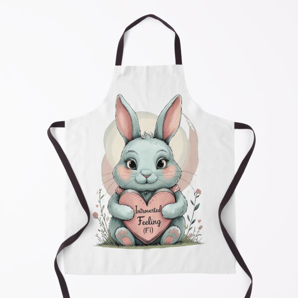 Item preview, Fi Bunny – Introverted Feeling with a Heart Journal designed and sold by bookedandbusys.