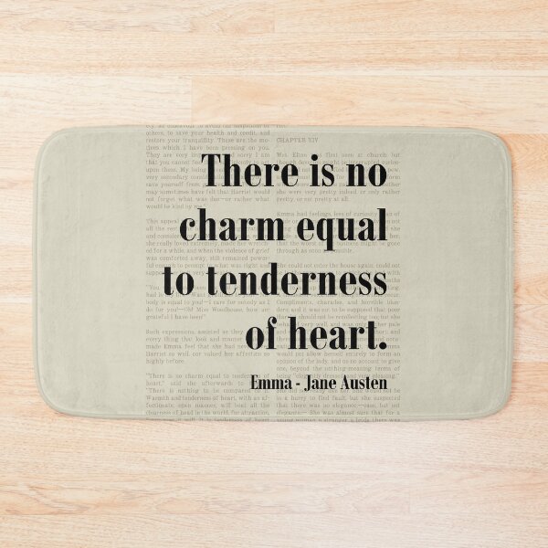 Item preview, Tenderness of Heart Emma Jane Austen Quote Literature  designed and sold by kakarikihill.