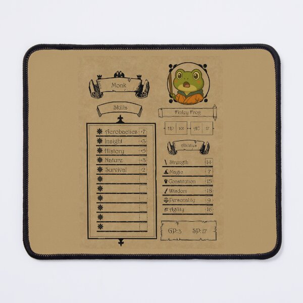 Item preview, Finley Character Sheet designed and sold by GriftingMediums.