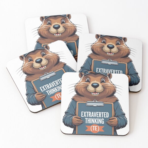 Item preview, Te Beaver – Extraverted Thinking Organizer designed and sold by bookedandbusys.
