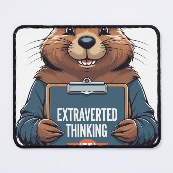 Item preview, Te Beaver – Extraverted Thinking Organizer designed and sold by bookedandbusys.
