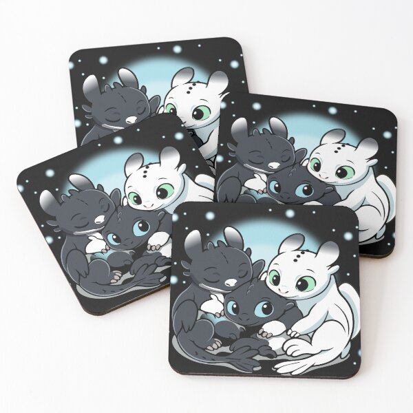 Item preview, Children of the Night Fury: Adorable Baby Dragons in Family designed and sold by Polarisofficial.