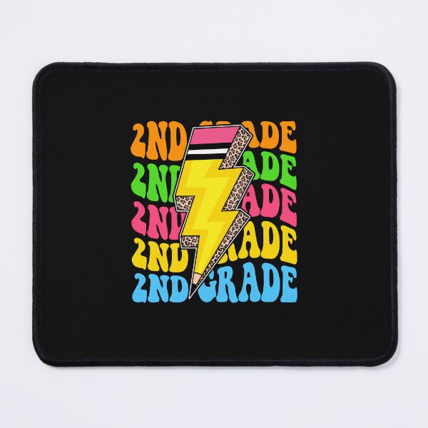Item preview, 2nd Grade Retro Lightning Pencil Leopard Back to School designed and sold by facegm.