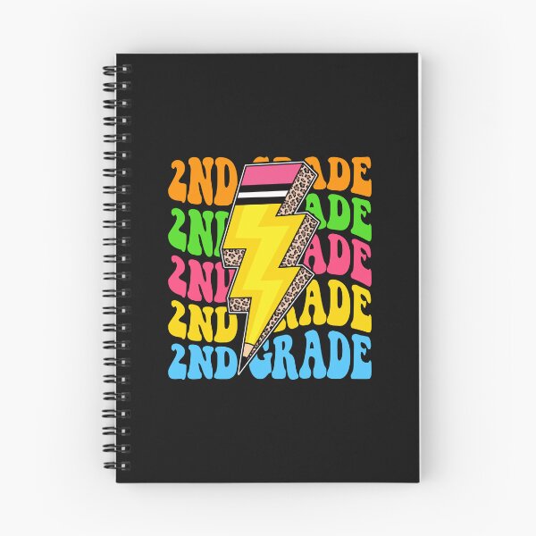 Item preview, 2nd Grade Retro Lightning Pencil Leopard Back to School designed and sold by facegm.