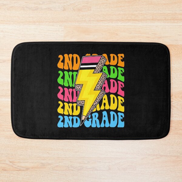 Item preview, 2nd Grade Retro Lightning Pencil Leopard Back to School designed and sold by facegm.