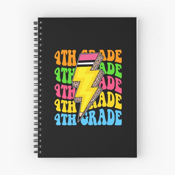 Item preview, 4th  Grade Retro Lightning Pencil Leopard Back to School designed and sold by facegm.