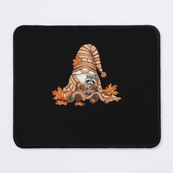 Item preview, Autumn Fall Leaves Raccoon Gnome designed and sold by facegm.