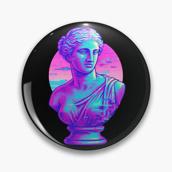Item preview, Vaporwave Venus - Glitched Greek Statue designed and sold by Myra365Art.