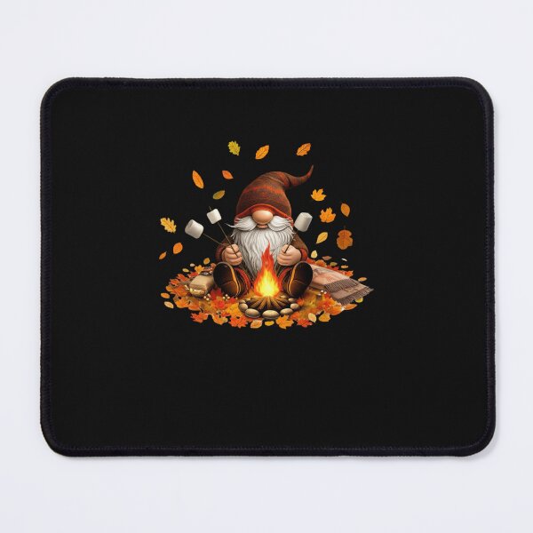 Item preview, Autumn Forest Camping Gnome Campfire designed and sold by facegm.