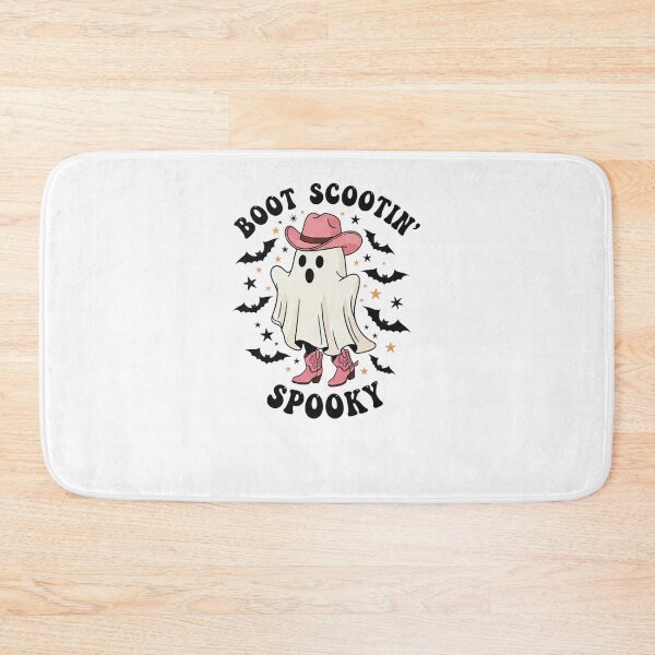 Item preview, Boot Scootin' Spooky Ghost Pink Cowgirl Halloween designed and sold by facegm.
