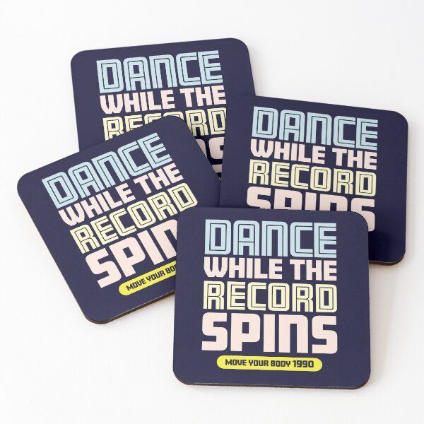 Item preview, Dance While The Record Spins designed and sold by modernistdesign.