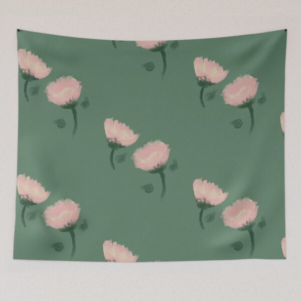 Item preview, Pink and White Flowers by ElitebyElise designed and sold by ElitebyElise.