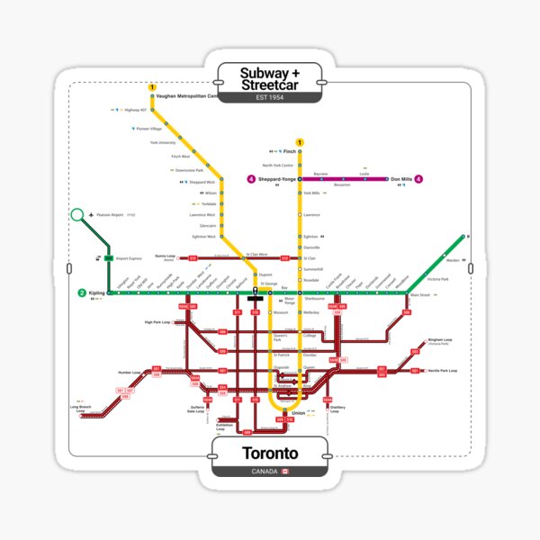 Item preview, Subway - Toronto designed and sold by aleibanez.