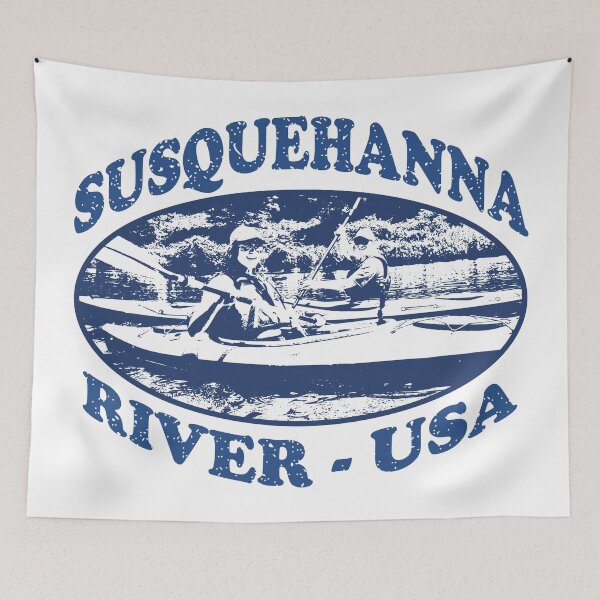 Artikelvorschau, Susquehanna River, USA, Kajakfahren entworfen und verkauft von ArtNoveltee.