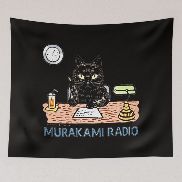 Aperçu de l'œuvre Radio Murakami créée et vendue par LAZAR-EG.