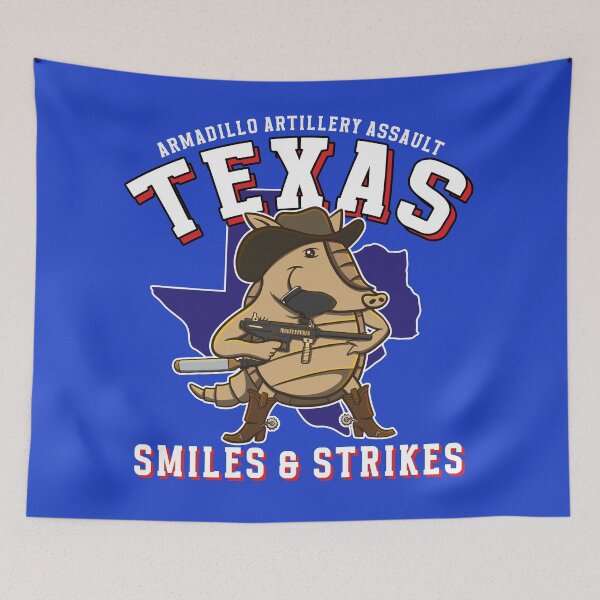 Item preview, Texas Armadillo Paintball Squad – Funny Tactical Animal designed and sold by ImaginarStore.